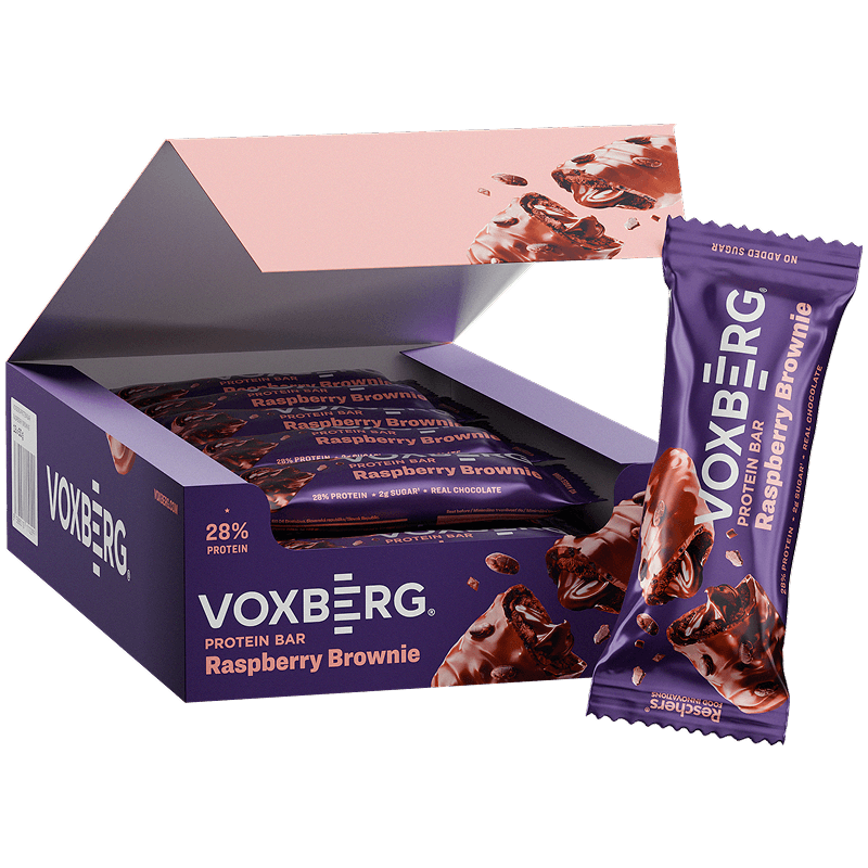 Protein Bar — Protein Bar 12x50g - Raspberry Brownie