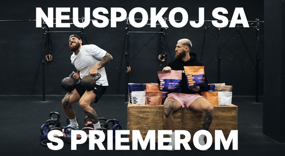 Neuspokoj sa s priemerom